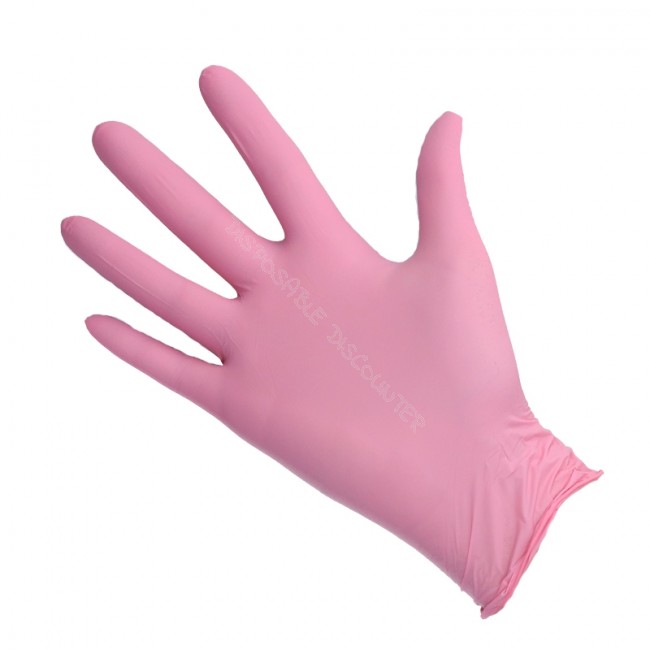 the pink gloves