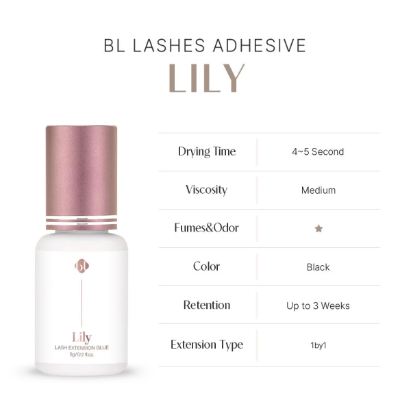 BL Lily Sensitive Hypoallergenic Glue 5ml